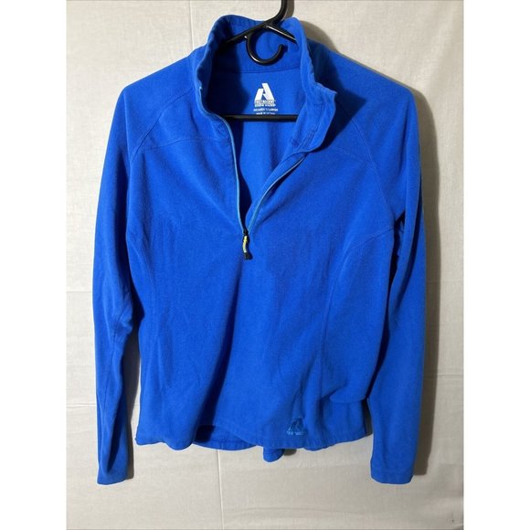 Eddie Bauer Jackets & Blazers - Eddie Bauer First Ascent Women Athletic Jacket Blue Pull Over L Thick Warm shirt